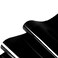 CICK SEED Fish Tank Aquarium Background Black Electrostatic Adhesion GlueFree Easy Installation Traceless Removal Size 118 X 39 Inch