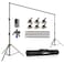 EMART 12x10ftWXH Backdrop Stand Heavy Duty Adjustable Backdrop Banner Holder Back Drop Stand for Party Photography Background Support Equipment Kit for Photo Studio Wedding Birthday Exhibitions