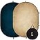 Kate 5x65ft Collapsible Backdrop Pop Up BackdropsDouble Sided Blue Screen and Beige Screen2 in 1 Collapsible and Reversible Background for Photography YouTube Videos and Live Streaming
