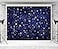 Kate 1065ft Blue Stars Backdrop Evening Starry Photo Background Night Sky Stas Photo Studio Props for Photography Picture Video
