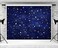 Kate 75ft Blue Stars Backdrop Evening Starry Photo Background Night Sky Stas Photo Studio Props for Photography Picture Video