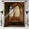 Kate 1010ft Vintage Castle Wall Backdrop Photography Stone Arched Windows Background Photo Studio Props Wedding Party Picture Video