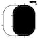 Meking 5x66ft Black White Background for Photography PopUp Collapsible Backdrop 2in1 Muslin Self Tape Backdrop with Clip and Carry Case