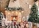 Dudaacvt 7x5ft Christmas Fireplace Theme Backdrop Christmas Photography Backdrop Merry Xmas Sock Gift Decorations Family Party Supplies Banner Booth Props