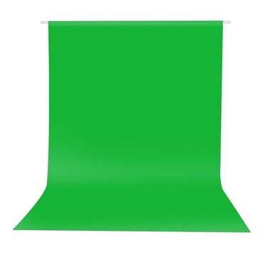 HEMMOTOP Green Screen Backdrop 5x7 ft Photography Chroma Key Greenscreen Background Sheet for Background Removal Zoom Meeting Photo Video Studio Live Streaming Video Recording Backdrop only