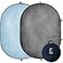 Kate 5x65ft15x2m Collapsible Backdrop Blue Pop up Backgrounds Grey Backdrops Collapsable Photography Photoshoot Prop