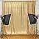 Juya Delight 8ft x 8ft New Gold Sequin Backdrop Curtain for Party Festival Wedding Photography