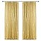 Sugargirl Gold Sequin Backdrop Curtain 2 Panels 2FTx8FT Glitter Gold Background Drapes Sparkle Photography Backdrop for Party Wedding Birthday Wall Decoration
