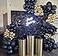 shimmerhoo Shimmer Wall Backdrop 24pcs Decorations Panel Wedding Birthday Anniversary Engagement Bridal Shower Party Decor Panel Black