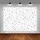 Lofaris Vinyl Donut Birthday Backdrop White 5x3ft Baby Shower Newborn Kids Party Decorations