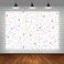 Lofaris Vinyl Donut Birthday Backdrop White 5x3ft Baby Shower Newborn Kids Party Decorations
