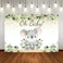 Lofaris Cute Koala 1st Birthday Party Backdrop Greenery Boy First Birthday Background Oh Baby Baby Shower Party Decor Cake Table Banner 7x5ft