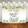 Lofaris Cute Koala 1st Birthday Party Backdrop Greenery Boy First Birthday Background Oh Baby Baby Shower Party Decor Cake Table Banner 7x5ft