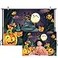 CYLYH 7x5ft Halloween Themed Photography Backdrop Castle Pumpkin Head Bats Moonlight Background Halloween Party Banner