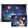 CYLYH 7X5FT Halloween Backdrop Halloween Theme Party Background Pumpkin Lantern Horror Spooky Night Photography Backdrop