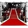 MTMETY 10x10ft Red Carpet Vinyl Photography Backdrop Customized Photo Background Photo Booth Studio Props HXME186