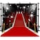 MTMETY 10x10ft Red Carpet Vinyl Photography Backdrop Customized Photo Background Photo Booth Studio Props HXME186