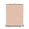 RAUBAY Easy Set Up 598 x 827in Collapsible White Backdrop Screen Portable Retractable Panel Photo Background with Stand for Video Conference Photographic Studio Streaming