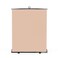 RAUBAY Easy Set Up 598 x 827in Collapsible White Backdrop Screen Portable Retractable Panel Photo Background with Stand for Video Conference Photographic Studio Streaming