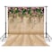 WOLADA Spring Flower Wall Backdrop Colorful Roses with Butterflies Background Ideal for Spring Photo Shoots Wedding Bridal Shower Garden Themed Parties Studio Props 10x10FT 8909