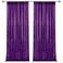 Pufogu 28FT2PCS Purple Sequin Backdrop Curtains Panels Photography Backdrop Glitter Curtains Fabric Background for Christmas Wedding Party Decor