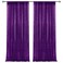 Pufogu 28FT2PCS Purple Sequin Backdrop Curtains Panels Photography Backdrop Glitter Curtains Fabric Background for Christmas Wedding Party Decor