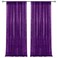 Pufogu 28FT2PCS Purple Sequin Backdrop Curtains Panels Photography Backdrop Glitter Curtains Fabric Background for Christmas Wedding Party Decor