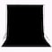 HMTfoto Black Backdrop for Photography Durable Fabric Background Photo Backdrop Video Photography Studio 5x7ft Black