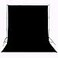 HMTfoto Black Backdrop for Photography Portrait Background Screen for Photo Backdrop Video Photography Studio 8x10ft Black