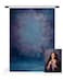 Kate 65x10ft Blue Photo Backdrop Retro Photo Background for Photographers Portraits Studio Props