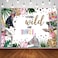 AIBIIN 7x5ft Young Wild and Three Birthday Backdrop Safari Jungle Wild Animals Third Birthday Party Decorations Supplies Young Wild and Three 3rd Bday Photography Background Banner Cake Table Props