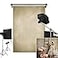Kate 10x20ft3mW x6mH Large Tan Backdrop Light Yellow Background Portrait Photography Seamless Abstract Backdrop Photography Studio Props