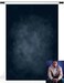 Kate 5x7ft Dark Blue Abstract Backdrops Microfiber Dark Blue Portrait Background for Photoshoot for Photography