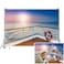 DASHAN 6x4ft Cruise Ship Backdrop for Party Decorations Sea Ocean Beach Photo Backdrops Marine Sailor Nautical Backdrop Decorations Summer Hawaiian Background Photo Studio Props