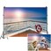 DASHAN 6x4ft Cruise Ship Backdrop for Party Decorations Sea Ocean Beach Photo Backdrops Marine Sailor Nautical Backdrop Decorations Summer Hawaiian Background Photo Studio Props