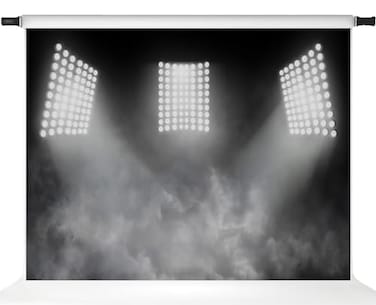 Kate 7x5ft Sport Backdrop for Photoshoot Stadium Photography Background Spotlight Backdrop for Portrait