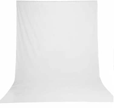 HMTFOTO 5X7ft Photo Backdrop White Backdrop for Photoshoot NonReflective Soft White Backdrop for Home Studio Baby Photography YouTube Content Live Streamingonly 1x Background