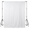 ShinyBeauty 4FTX6FTWhiteSEQUIN Backdrop Shimmer Holiday Fabric Backdrops Sequin Photography Photo Booth Curtains White