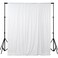 ShinyBeauty 4FTX6FTWhiteSEQUIN Backdrop Shimmer Holiday Fabric Backdrops Sequin Photography Photo Booth Curtains White