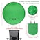 Cosmos 1 Pc Green Screen Backdrop 43 in 110 cm Diameter Foldable Portable Photography Background Green Screen Chroma Key Backdrop for Photography Photo Video Studio Live Streaming Video Meeting