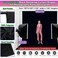 SYUNASYU Black Backdrop 10 X 10 Ft Solid Black Photo Backdrop High Density Polyester Fabric Pure Black Backdrop Curtain Screen Collapsible Seamless Black Background for Photoshoot Party Video Studio