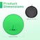 Xamanabu Portable Green Screen Chair 57 in Collapsible Greenscreen Backdrop with Stand Double Sided Green Background Chroma Key Backdrop for ZoomStreaming Gaming Meetings