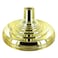 Super Tough Floor Stand Base for Indoor Flagpole Metallic Gold Durable ABS Plastic Fits 1 to 1 14 Poles Unweighted with Fillable Design Easy Assembly with Elegant Gold Finish