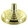 Super Tough Floor Stand Base for Indoor Flagpole Metallic Gold Durable ABS Plastic Fits 1 to 1 14 Poles Unweighted with Fillable Design Easy Assembly with Elegant Gold Finish