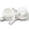 ANLEY Tangle Free Flag Pole Mounting Ring Clip Rotating Flapole Mounting Rings With Metal Clips 1 Diameter 2 Pieces