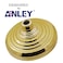 ANLEY Floor Stand Base For Indoor Flagpoles Compatible with 13 Inch 11 Inch and 09 Inch Diameter Flag Pole Gold