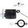 ANLEY Tangle Free Flag Pole Mounting Ring Clip Rotating Flapole Mounting Rings With Metal Clips 1 Diameter 2 Pieces