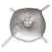 Anley Foldable Ground Base with Water Bag Fits Flutter Feather Banner Flag Pole with a 065 Inner Diameter Stainless Steel Stand with Round Weight Bag for Outdoor Business Base Only