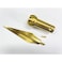 FRF FLAG Gold Square Copper Spear for Indoor Flag Pole Topper or Parade Flagpole Finial Topper for 1inch Diameter Flagpoles
