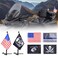 Hutexico Flag Pole Mount Kit for Spyder F3 LTD 2 Pack Foldable Spyder Trunk Stainless Flagpole Bracket with 6 Flags USA Flag For CanAm Spyder F3Limited 20172025 Spyder RT 20202025
